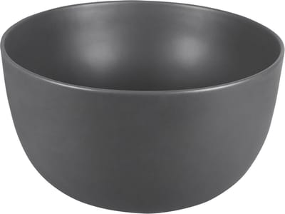 Waskom Differnz Tulip 40cm Keramiek Mat Donker Grijs