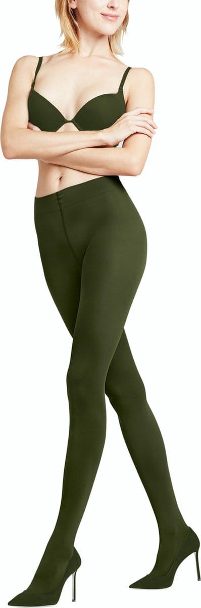 FALKE Pure Matt 50 DEN Dames Panty - Groen - Maat S
