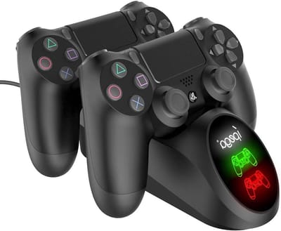 iPega PG-9180 Dual Docking Station voor PS4 Gaming Controller (zwart)