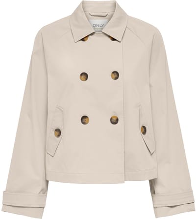 ONLY - ONLAPRIL LIFE SHORT TRENCHCOAT OTW NOOS - Dames - Gewatteerde jassen