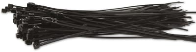 KSS kabelbinderset polyamide 6.6, zwart, 155x2,5, UV-bestendig, 100 stuks