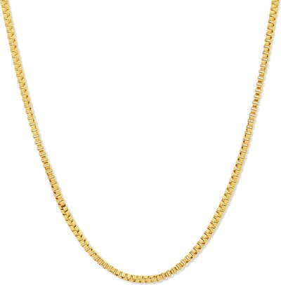 MIASOPHIA 4-MS22114 Stalen ketting - 45cm- Goudkleurige plating