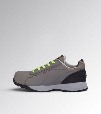 Diadora GLOVE MDS LOW S3S FO SR COAL/GREEN FLUO 36