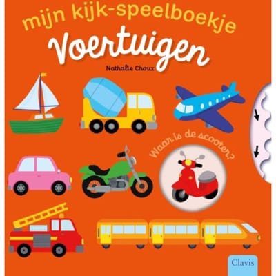 Voertuigen - Mijn Kijk- Speelboekje - Nathalie Choux