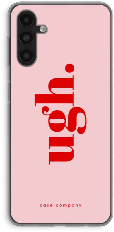 Case Company® - Hoesje geschikt voor Samsung Galaxy A04s hoesje - Ugh - Soft Cover Telefoonhoesje - Bescherming aan alle Kanten en Schermrand