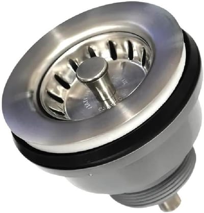 Spoelbak Basket - Waskom Inzet - Keuken Organisatie - Keramiek Materiaal - 60 mm Diameter - Wit