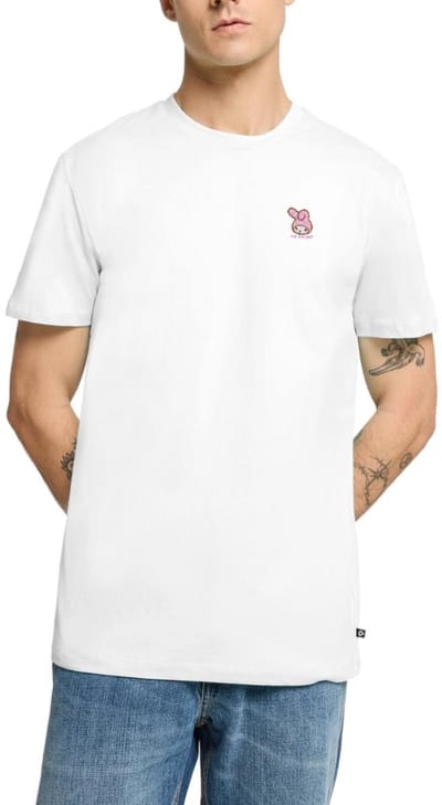 My Melody Geborduurd Portret Premium T Shirt Heren