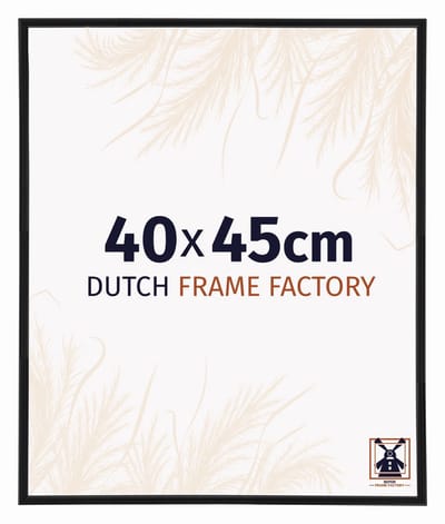 Fotolijst 40x45 cm - Kunststof - Zwart Mat - Angers
