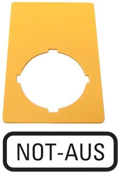 EATON INDUSTRIES RMQ-Titan Tekstschild vr drukknop/signaallamp