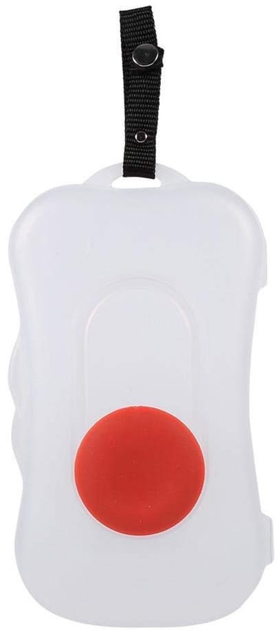 Dailygoods- Doekjeshouder Draagbaar - Opbergdoos voor Vochtige Doekjes - Hygiënisch Accessoire - Lichtgewicht en Compact - Voor Kinderwagen en Eettafel - Doekjesetui