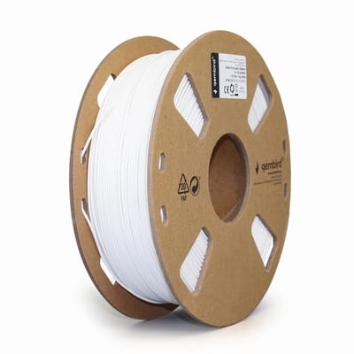 Gembird PLA MATT filament - Wit - 1.75mm ø - 1 kg