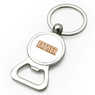 Akyol - father flesopener - Vader - papa - vaderdag - cadeau - verjaardag - kado - 9 bij 3 cm
