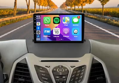 Autoradio 2/32 met Carplay en Android auto | Geschikt voor Ford Ecosport 2012-2018 | Radio scherm met Navigatie | 2012 2013 2014 2015 2016 2017 2018 | Eco sport