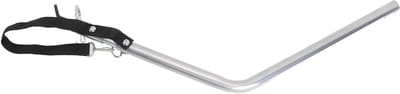 Fietsaanhangerkoppeling Stalen Linkerconnector 740 mm Adapter voor Kinderwagen en Fietsen