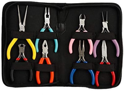 Professionele Mini Tang Set - 8 Stuks voor Sieraden en Huishoudelijk Gebruik