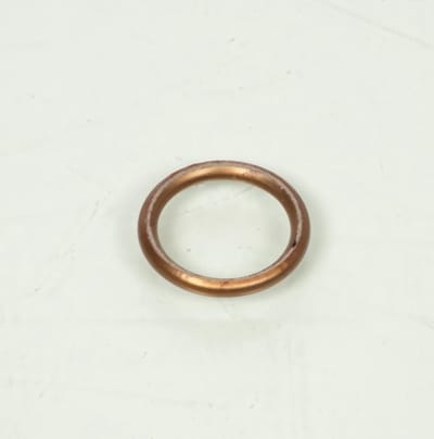 Joint de pot d'échappement rond en cuivre pour mobylette MBK 51 Ø23x30x3.5mm