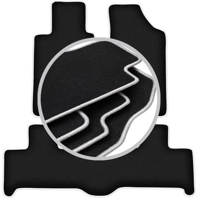 CARLUX-SILVER automatten voor: Hummer H3 SUV (2005-2010)