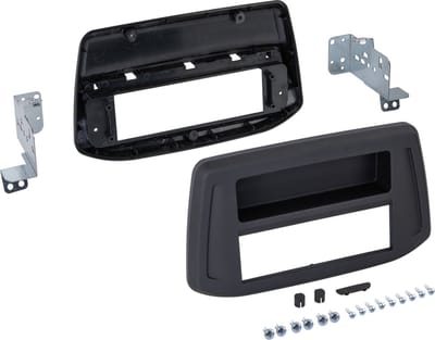 1-DIN radiopaneel Hyundai i30 (PED) 2016-2024 - Kleur: Zwart
