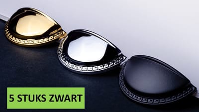 Handgrepen zwart - Handgreep zwart 64mm - 5 stuks - Handgrepen kast - Meubelgrepen - Keukengreep zwart - Kastgrepen - Handgrepen keukenkastjes - Meubelgreep - Handgrepen voor deurtjes - handgreep keuken - Deurgreep - ladegreep - incl schroeven