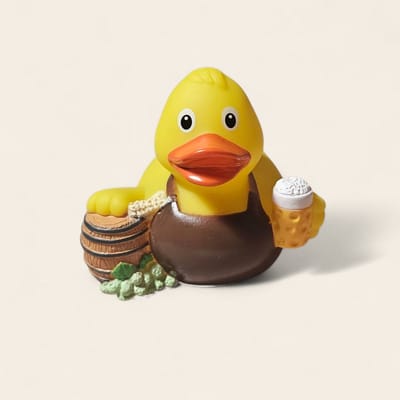 Badeend Bierliefhebber
