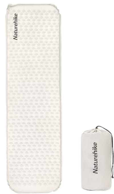 Ultralichte zelfopblazende isomat 3,5 cm - Geïsoleerde mummiemat voor kamperen, backpacken en wandelen