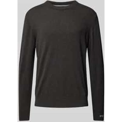 Gebreide pullover met ronde hals, model 'Andre'