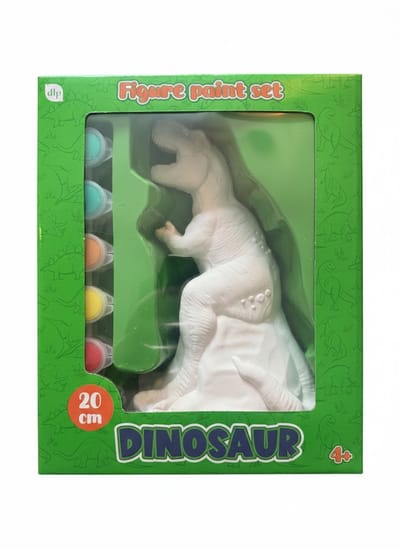 Dinosaurus Gips Schilder Set voor Kinderen – Knutselset met Verf