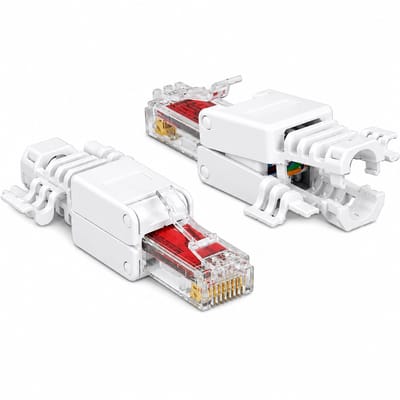 Delock RJ45 plug Cat.6 UTP toolfree 2 pieces