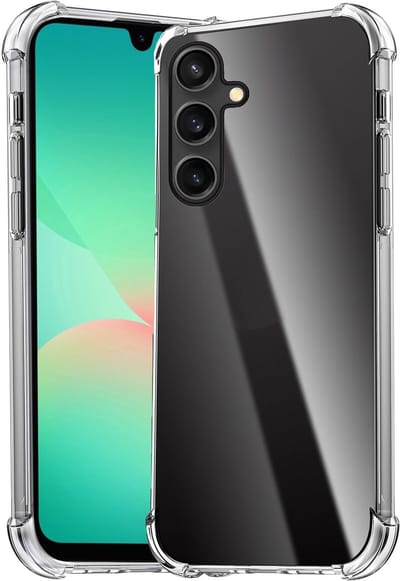 Hoesje geschikt voor Samsung Galaxy A17 5G / A26 - Shockproof Transparant Back Cover Case