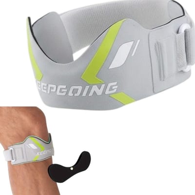 Dutchers® 1x Kniebrace – Lichtgewicht & Ademend – Dagelijkse Knieondersteuning – Voor Sport, Wandelen & Hardlopen – Comfortabele Kniebeschermer