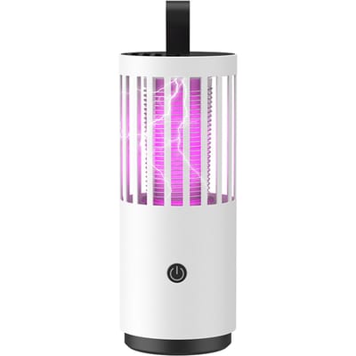 Lampe anti-moustique domestique lampe électrique anti-moustique lampe anti-moustique Portable lampe piège à moustiques USB Powered blanc