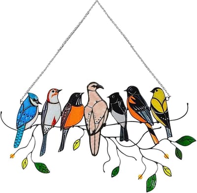 Vogel Zonnevangers Raamhangers – Acryl hangers – Decoratieve Zonvanger Hangers – Huisdecoratie