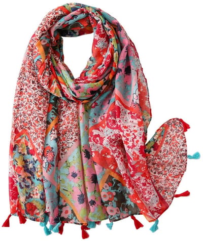 Dailygoods- Sjaal Elegante Lange Lichtgewicht - Damessjaal - Oversized - Warm - Zacht - Afmetingen 85,1 x 180,0 cm - Sjaaltje