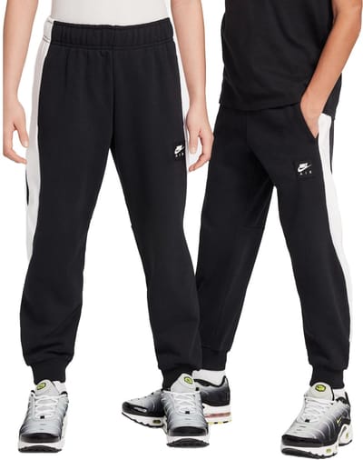 Nike air fleece joggingbroek in de kleur zwart.