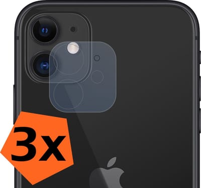 Camera Lens Protector - 3 Stuks - Geschikt voor Apple iPhone 12 - Camera Screenprotector - Gehard Glas - Beschermglas - Tempered Glass - Screen Protector