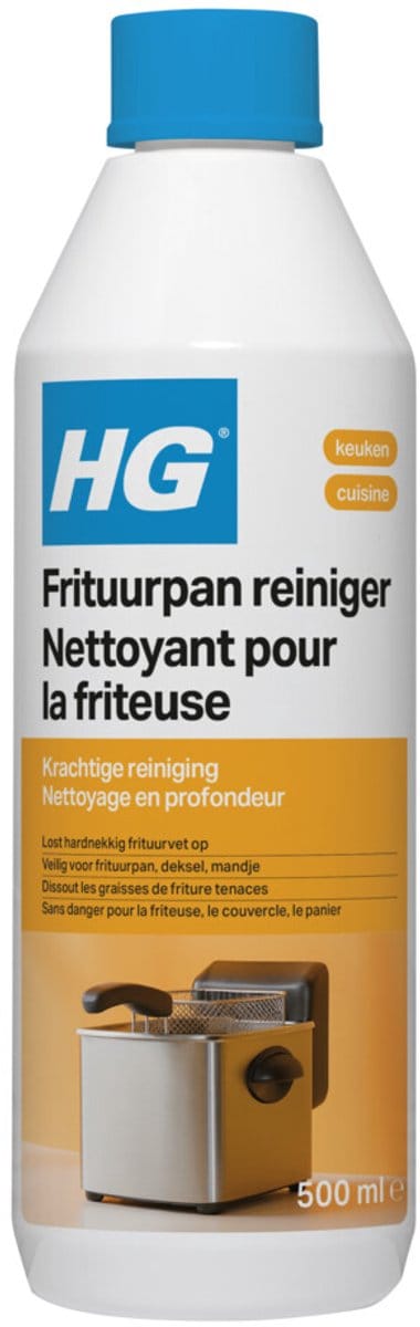 HG Frituurpanreiniger - 6 x 500 ml - Voordeelverpakking