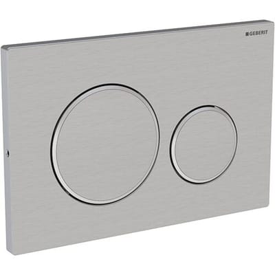 Geberit actuator plate Sigma 20 for 2 volume flush, screwable 115.889.SN.1