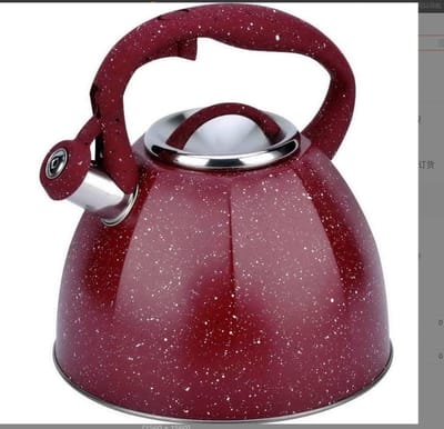Fluitketel 3 Liter - Waterketel Theepot - Water Koken - Roestvrij Staal - Grote Capaciteit