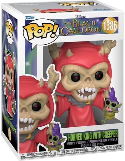 Taran und der Zauberkessel Horned King with Creeper vinylfiguur 1586 Unisex Funko Pop! - Neutraal - Standard