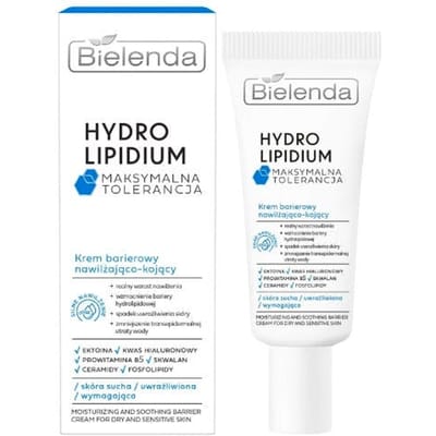 Bielenda Hydro Lipidium Maximum Tolerance Moisturizing And Soothing Barrier Cream 50 ml