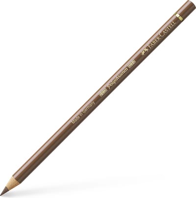 Faber-Castell Polychromos kleurpotlood - 1st. - 179 middenbruin - FC-110179