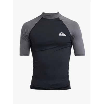 Quiksilver Upf 50 T-shirt Met Korte Mouwen Zwart L Man