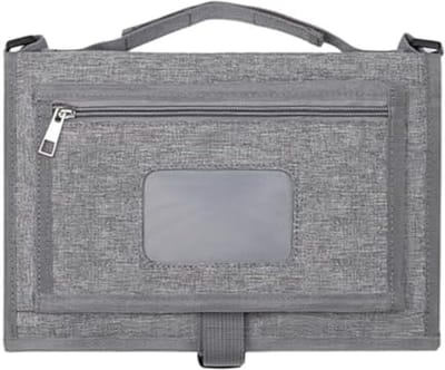 Baby aankleedkussen, draagbare luier aankleedkussen afneembare waterdichte opvouwbare reiskleedmat met opbergzakken, douchegeschenken (maat: 55 x 78 cm)