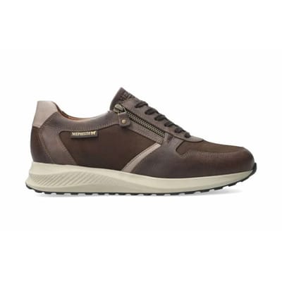 Mephisto Dino - heren sneaker - Bruin - maat 41 (EU) 7.5 (UK)