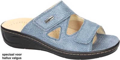 Fidelio Hallux -Dames - blauw licht - slippers & muiltjes - maat 37