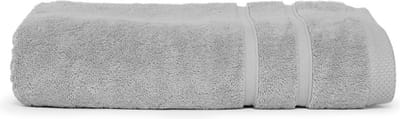The One Towelling Badhanddoek Ultra Deluxe - 70 x 140 cm - Badlaken - 100% Gekamd katoen - Zilvergrijs