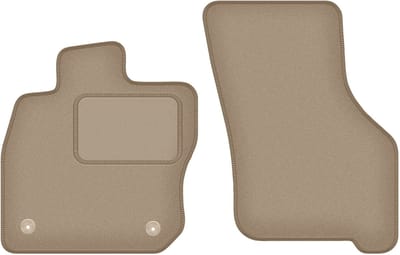 Wielganizator WLG-CARLUX Serie - Auto Vloermatten - Beige - Voor Cupra LEON KL 5D - Sportstourer