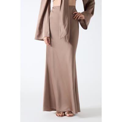 GUESS Monica Long Skirt Buff Taupe Taglia: 38 | Maxi gonne Outlet | Donna | Nero