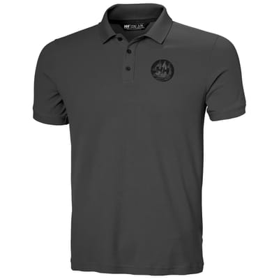 Helly Hansen Hp Race 2.0 Korte Mouw Poloshirt Grijs S Man