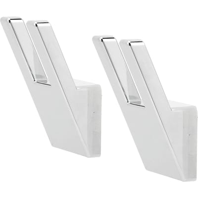 2 Stuks Camper Kapstokhaken Maximale Belasting 15LB Wandmontage Haakrek met Schroefbevestiging voor Campers Boten